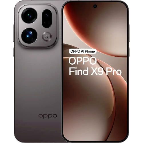 OPPO Find X9 pro Dual SIM, 512GB, 16GB RAM, 5G - Titanium Charcoal